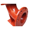 EN598 Double flanged Long Radius 90 degree Ductile Bend Pipe Fittings Reducer Grooved Coupling Pipe Fittings